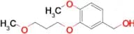 (4-Methoxy-3-(3-methoxypropoxy)phenyl)methanol