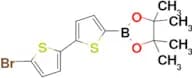 2-(5′-Bromo-[2,2′-bithiophen]-5-yl)-4,4,5,5-tetramethyl-1,3,2-dioxaborolane