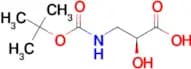 (S)-3-((tert-Butoxycarbonyl)amino)-2-hydroxypropanoic acid
