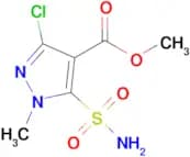Methyl 3-chloro-1-methyl-5-sulfamoyl-1H-pyrazole-4-carboxylate