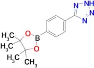 5-(4-(4,4,5,5-Tetramethyl-1,3,2-dioxaborolan-2-yl)phenyl)-2H-tetrazole