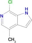 7-Chloro-4-methyl-1H-pyrrolo[2,3-c]pyridine