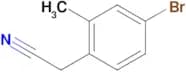 2-(4-Bromo-2-methylphenyl)acetonitrile