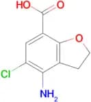 4-Amino-5-chloro-2,3-dihydrobenzofuran-7-carboxylic acid