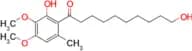 10-Hydroxy-1-(2-hydroxy-3,4-dimethoxy-6-methylphenyl)decan-1-one