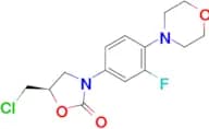 (R)-5-(Chloromethyl)-3-(3-fluoro-4-morpholinophenyl)oxazolidin-2-one