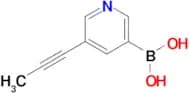 (5-(Prop-1-yn-1-yl)pyridin-3-yl)boronic acid