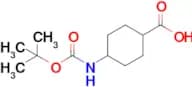 1-(t-Butyloxycarbonylamino)cyclohexyl-4-carboxylic acid