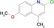 2-Chloro-6-methoxy-4-methylquinoline
