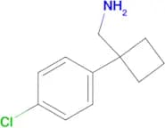 (1-(4-Chlorophenyl)cyclobutyl)methanamine