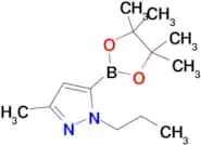 3-Methyl-1-propyl-5-(4,4,5,5-tetramethyl-1,3,2-dioxaborolan-2-yl)-1H-pyrazole