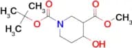 Methyl N-Boc-4-hydroxypiperidine-3-carboxylate