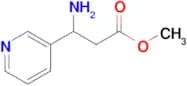Methyl 3-amino-3-(pyridin-3-yl)propanoate