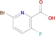 6-Bromo-3-fluoropicolinic acid