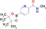 N-Methyl-5-(4,4,5,5-tetramethyl-1,3,2-dioxaborolan-2-yl)picolinamide