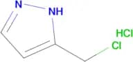 3-(Chloromethyl)-1H-pyrazole hydrochloride