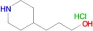 3-(Piperidin-4-yl)propan-1-ol hydrochloride