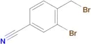 3-Bromo-4-(bromomethyl)benzonitrile