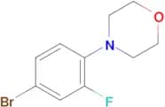 4-(4-Bromo-2-fluorophenyl)morpholine