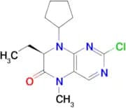 (R)-2-Chloro-8-cyclopentyl-7-ethyl-5-methyl-7,8-dihydropteridin-6(5H)-one