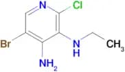 5-Bromo-2-chloro-N3-ethylpyridine-3,4-diamine