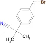 2-(4-(Bromomethyl)phenyl)-2-methylpropanenitrile