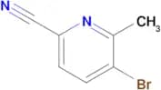 5-Bromo-6-methylpicolinonitrile