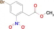 Methyl 2-(4-bromo-2-nitrophenyl)acetate