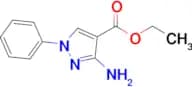 Ethyl 3-amino-1-phenyl-1H-pyrazole-4-carboxylate