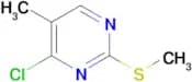 4-Chloro-5-methyl-2-(methylthio)pyrimidine