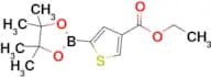 Ethyl 5-(4,4,5,5-tetramethyl-1,3,2-dioxaborolan-2-yl)thiophene-3-carboxylate