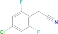 2-(4-Chloro-2,6-difluorophenyl)acetonitrile