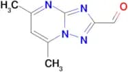 5,7-Dimethyl-[1,2,4]triazolo[1,5-a]pyrimidine-2-carbaldehyde