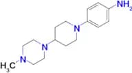 4-(4-(4-Methylpiperazin-1-yl)piperidin-1-yl)aniline