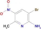3-Bromo-6-methyl-5-nitropyridin-2-amine
