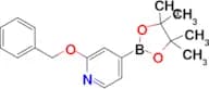 2-(Benzyloxy)-4-(4,4,5,5-tetramethyl-1,3,2-dioxaborolan-2-yl)pyridine