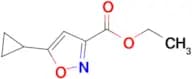 Ethyl 5-cyclopropylisoxazole-3-carboxylate
