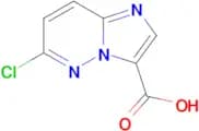 6-Chloroimidazo[1,2-b]pyridazine-3-carboxylic acid