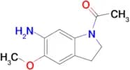 1-(6-Amino-5-methoxyindolin-1-yl)ethanone