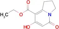 Ethyl 7-hydroxy-5-oxo-1,2,3,5-tetrahydroindolizine-8-carboxylate