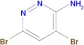 4,6-Dibromopyridazin-3-amine