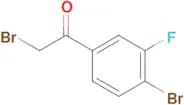 2-Bromo-1-(4-bromo-3-fluorophenyl)ethanone