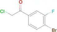 1-(4-Bromo-3-fluorophenyl)-2-chloroethanone