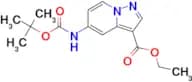 Ethyl 5-((tert-butoxycarbonyl)amino)pyrazolo[1,5-a]pyridine-3-carboxylate