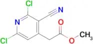 Methyl 2-(2,6-dichloro-3-cyanopyridin-4-yl)acetate