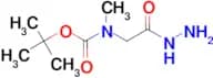 tert-Butyl (2-hydrazinyl-2-oxoethyl)(methyl)carbamate
