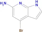 4-Bromo-1H-pyrrolo[2,3-b]pyridin-6-amine
