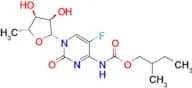 2-Methylbutyl (1-((2R,3R,4S,5R)-3,4-dihydroxy-5-methyltetrahydrofuran-2-yl)-5-fluoro-2-oxo-1,2-dih…