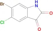 6-Bromo-5-chloroindoline-2,3-dione