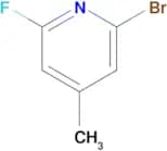 2-Bromo-6-fluoro-4-methylpyridine